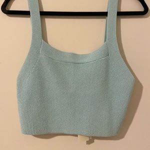 Brand new Aritzia knit crop top